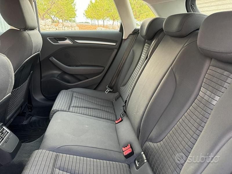 Usata Audi A3 105 CV (77 kW) 2016 Nero Berlina