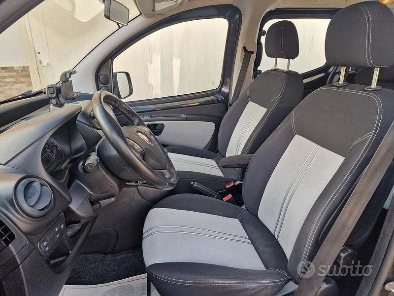 Usata Fiat Qubo Dynamic 75 CV (55 kW) 2012 Nero Monovolume