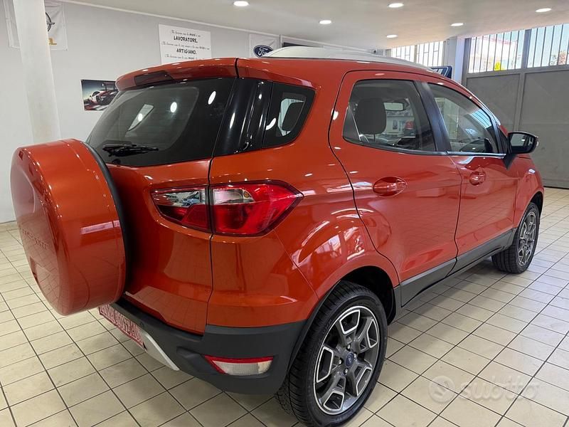 Usata Ford Ecosport Titanium 90 CV (66 kW) 2014 Arancione SUV
