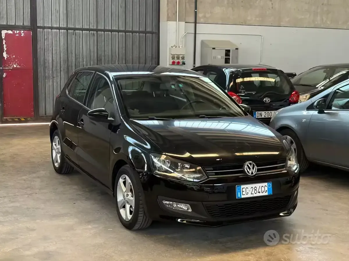 Usata VW Polo Highline 86 CV (63 kW) 2011 Nero Utilitaria