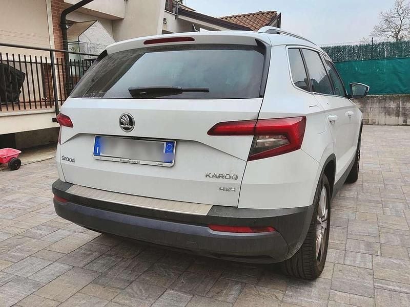 Usata Skoda Karoq Style 150 CV (110 kW) 2018 Bianco SUV