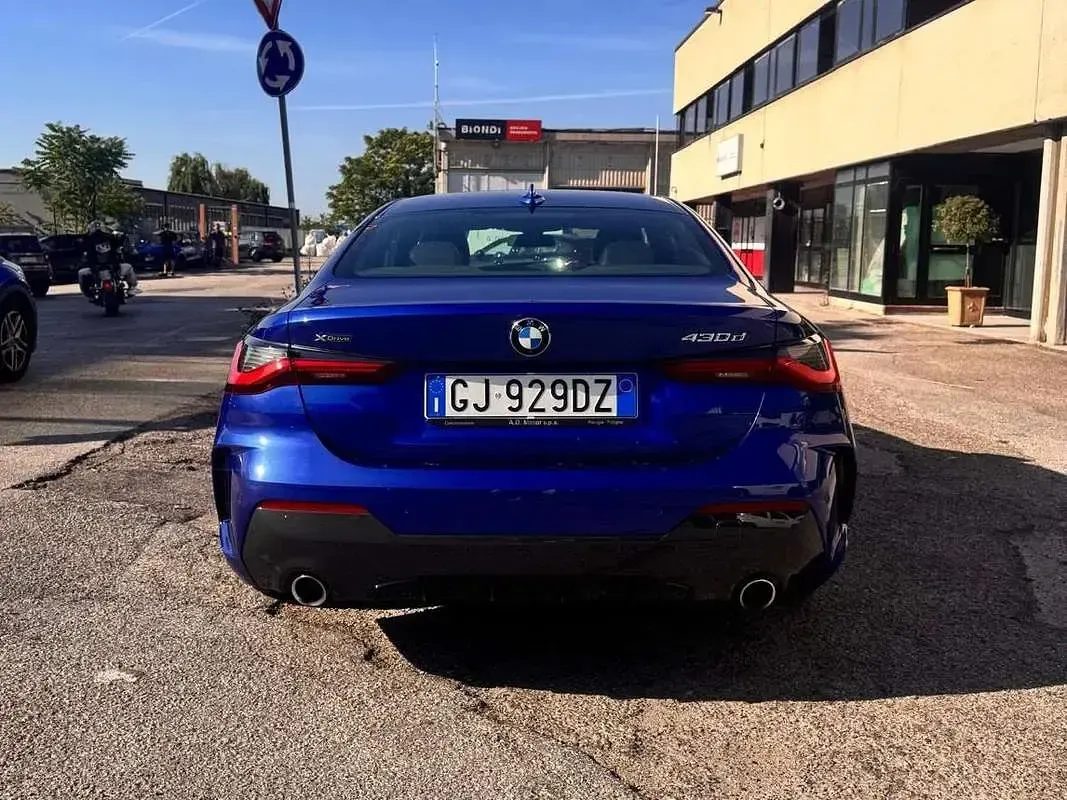 Usata BMW 430 M Sport 286 CV (210 kW) 2022 Blu/azzurro Coupé