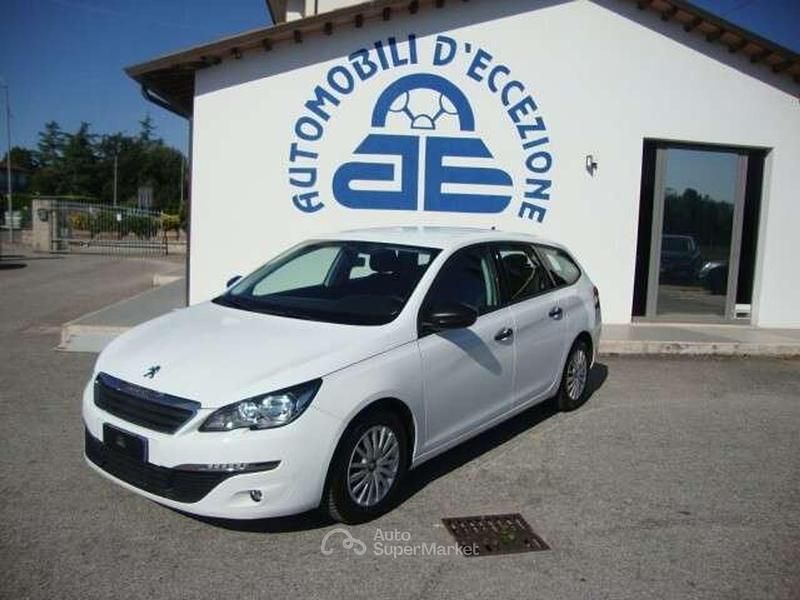 Usata Peugeot 308 Active 99 CV (72 kW) 2016 Bianco Station wagon