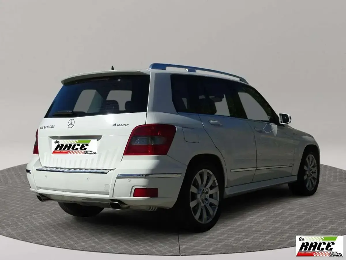 Usata Mercedes GLK220 170 CV (125 kW) 2012 Bianco SUV