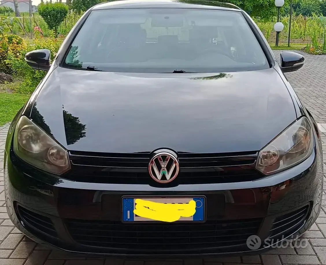 Usata VW Golf VII United 105 CV (77 kW) 2012 Nero Berlina