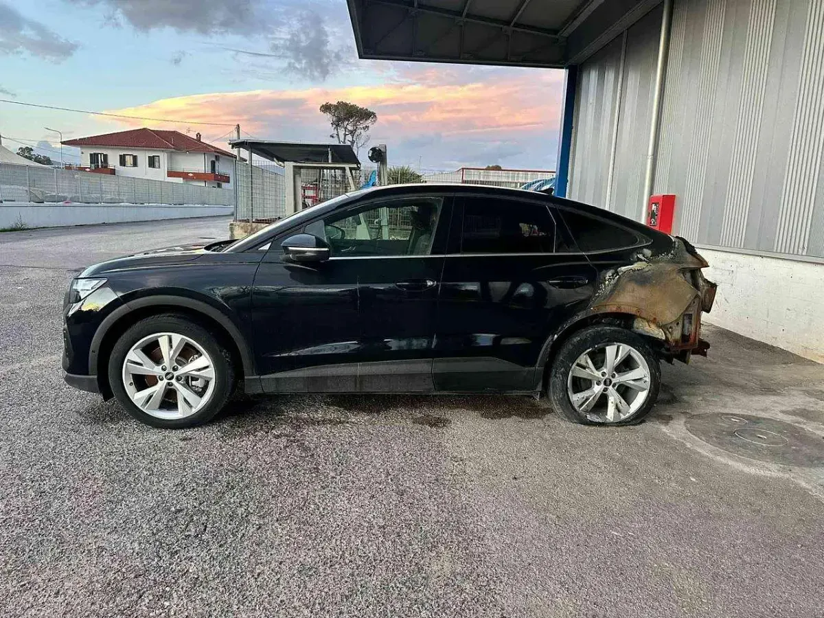 Usata Audi Q4 e-tron Advanced 150 kW (204 CV) 2023 Nero SUV