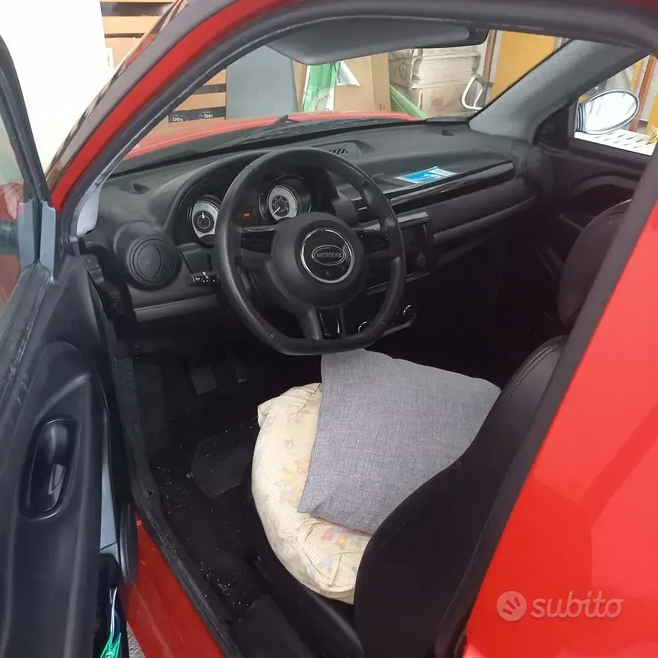Usata Microcar M.Go 2017 Rosso Utilitaria