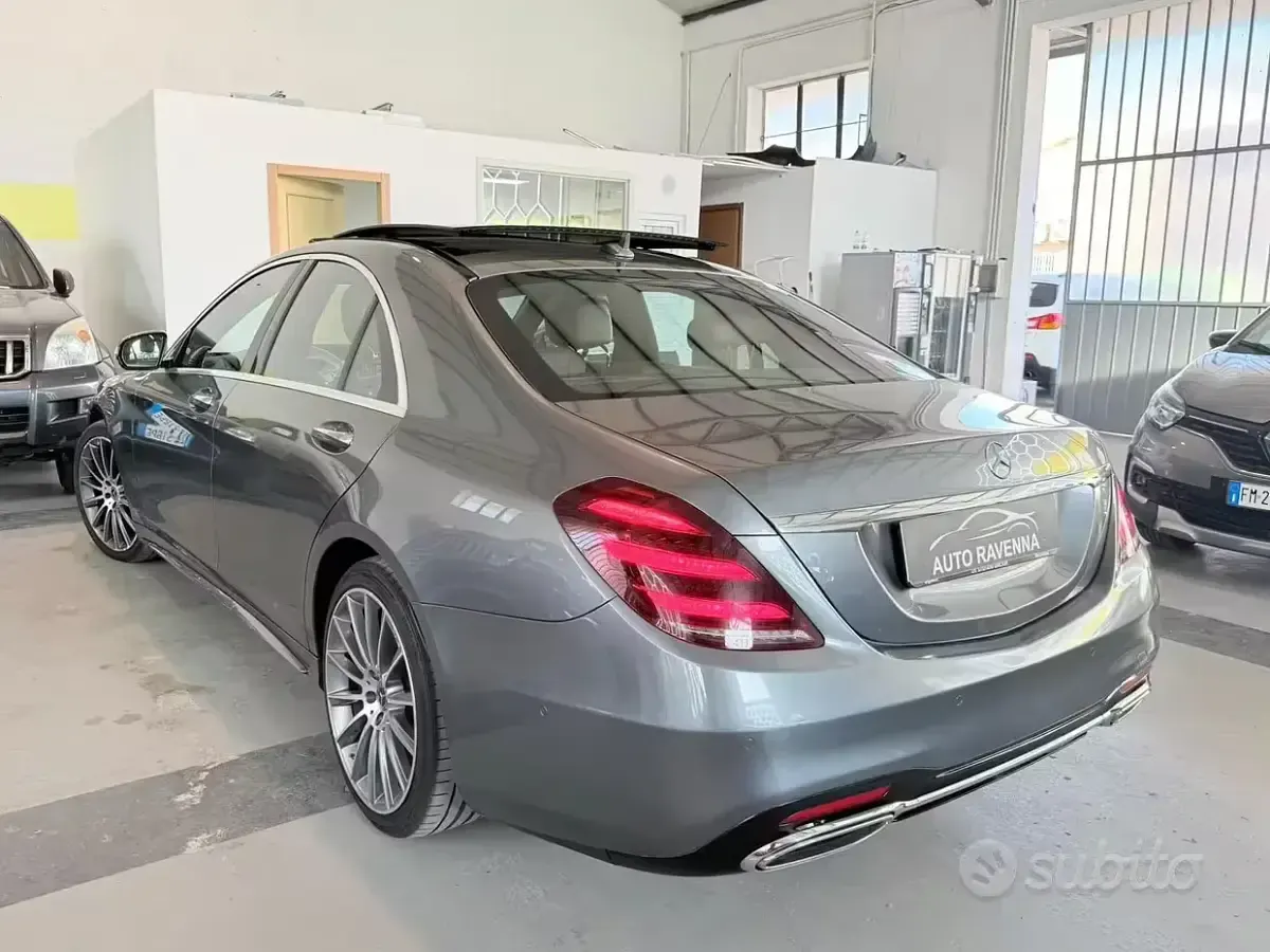 Usata Mercedes S350 Premium Plus 286 CV (210 kW) 2018 Grigio Berlina