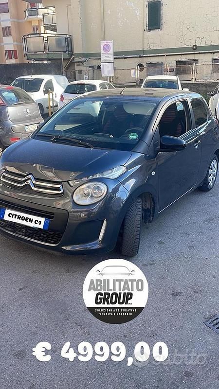 Usata Citroën C1 68 CV (50 kW) 2016 Grigio Utilitaria