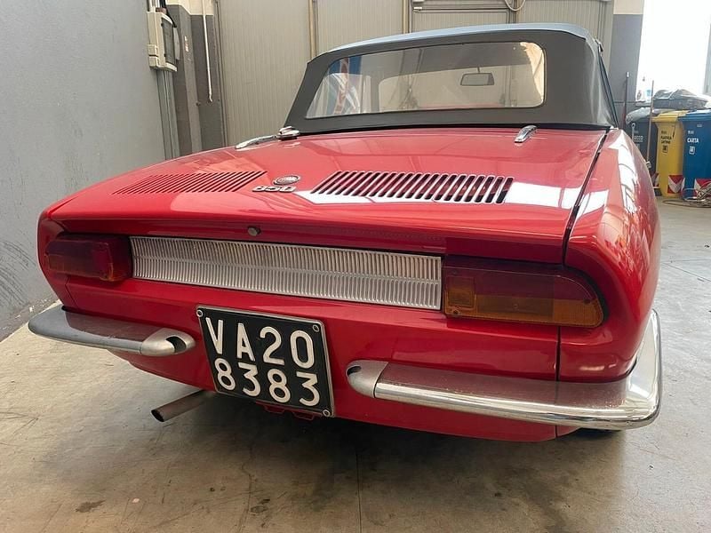 Usata Fiat 850 1967 Rosso Cabrio