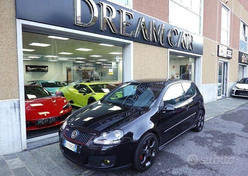 Usata VW Golf IV GTI 200 CV (147 kW) 2006 Nero Utilitaria