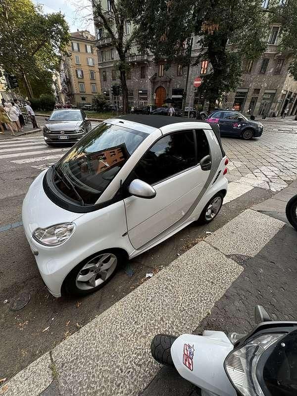 Usata Smart ForTwo Cabrio Passion 71 CV (52 kW) 2015 Bianco Cabrio