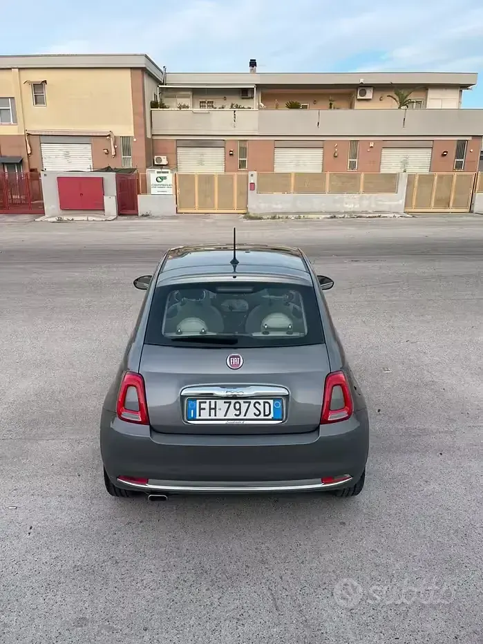 Usata Fiat 500 69 CV (50 kW) 2017 Grigio Berlina