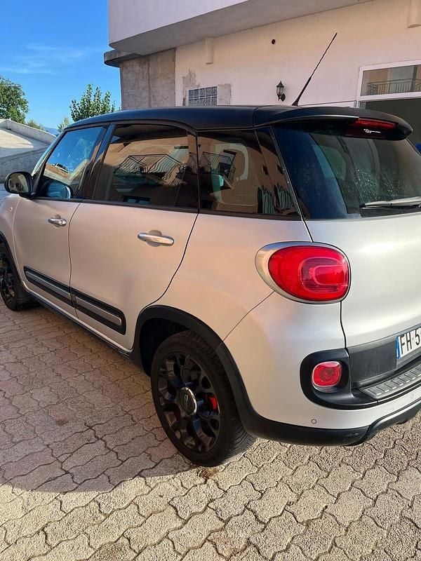 Usata Fiat 500L Trekking 95 CV (69 kW) 2017 Argento Monovolume