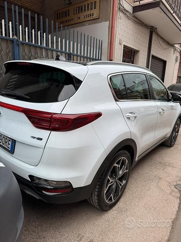 Usata Kia Sportage GT-Line 136 CV (100 kW) 2019 Bianco SUV