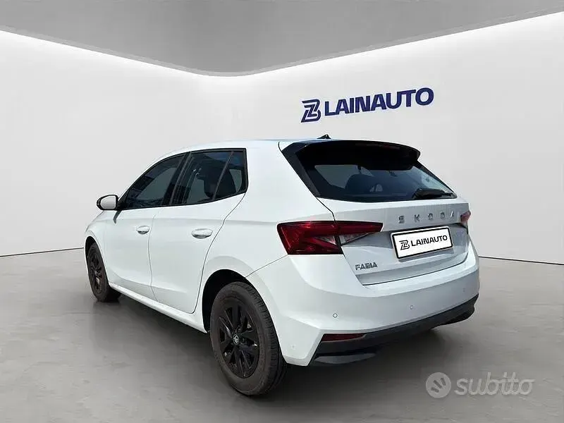 Usata Skoda Fabia Selection 80 CV (58 kW) 2025 Bianco Utilitaria