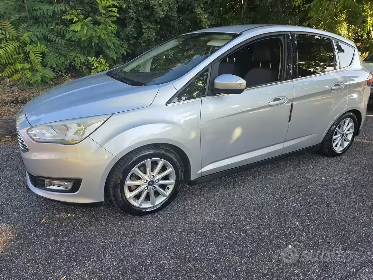 Usata Ford C-MAX Titanium 120 CV (88 kW) 2017 Grigio Monovolume