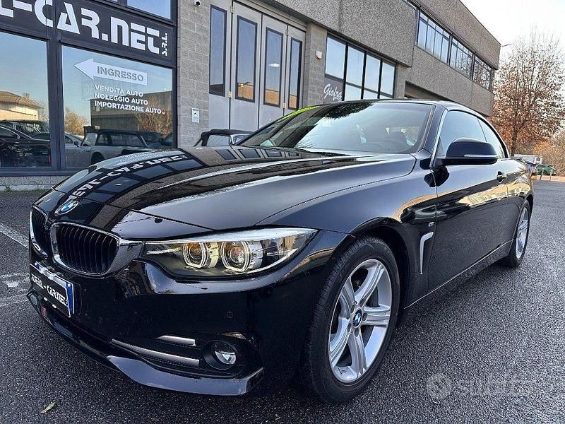 Nero Usata 2017 BMW 420 M Sport Cabrio | 19.900 € (Super prezzo) - Immagine 1/4