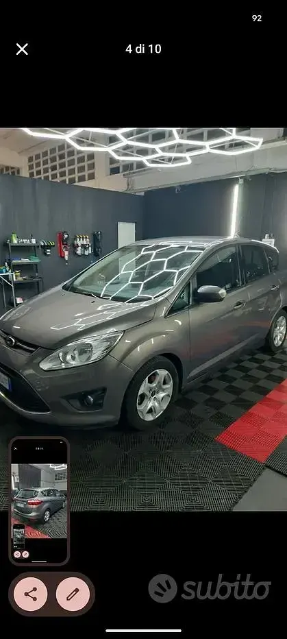 Occasion Ford C-MAX Titanium 115 ch (84 kW) 2014 Marron Monospace