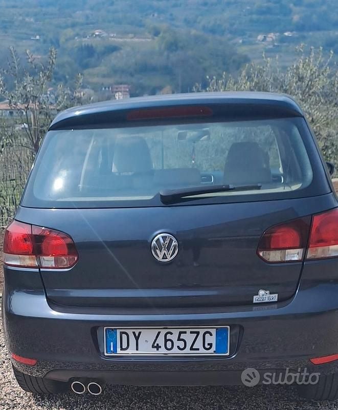 Usata VW Golf VI 170 CV (125 kW) 2009 Blu Utilitaria