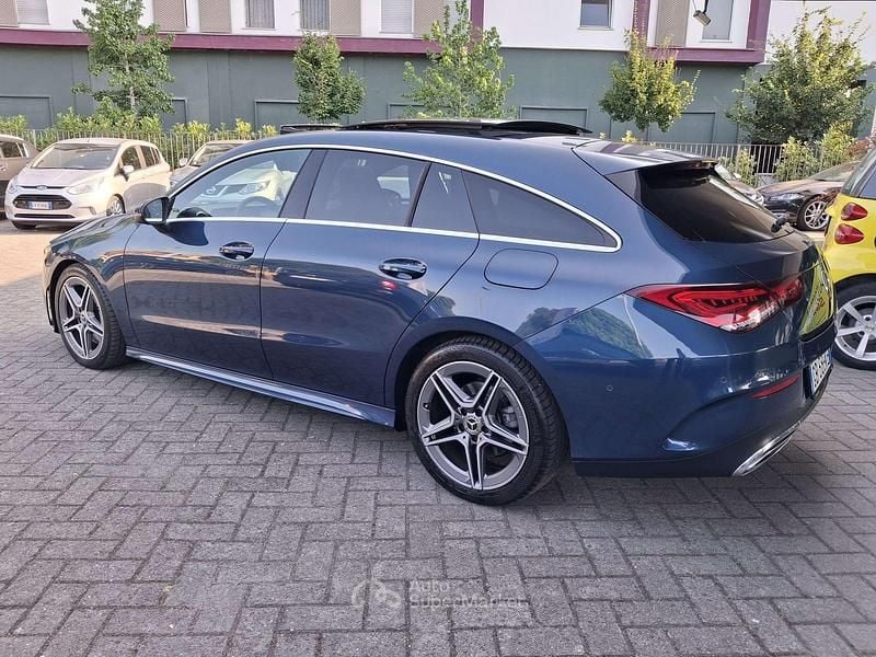 Usata Mercedes CLA45 AMG Shooting Brake Premium 190 CV (139 kW) 2020 Blu Station wagon