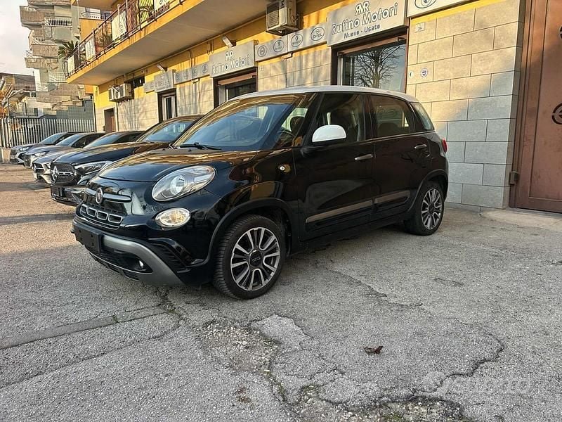 Usata Fiat 500L Cross 95 CV (69 kW) 2018 Nero Monovolume