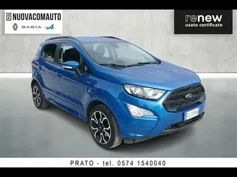 Usata Ford Ecosport Titanium S 125 CV (91 kW) 2021 Blu SUV