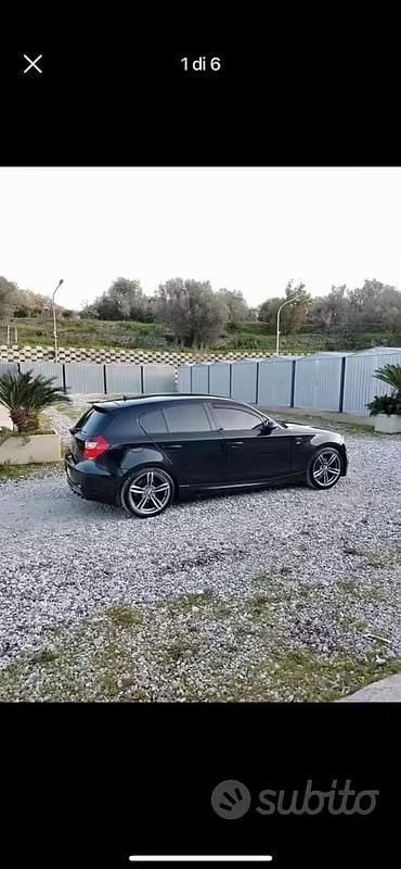 Usata BMW 123 M Sport 204 CV (150 kW) 2009 Nero Utilitaria