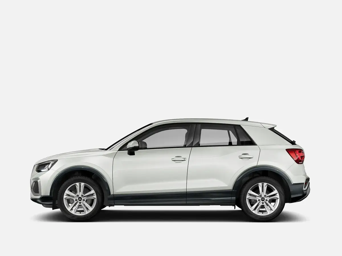 Nuova Audi Q2 Advanced Plus 150 CV (110 kW) 2026 Argento rugiada metallizzato SUV