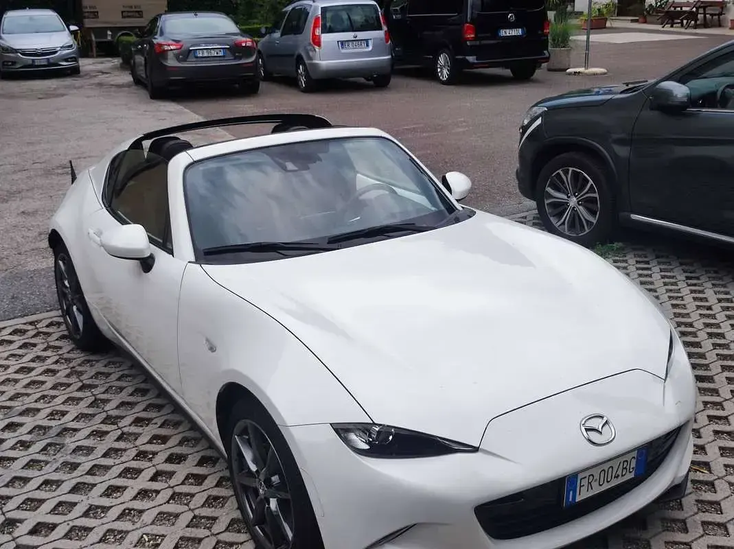 Usata Mazda MX5 Edition 160 CV (117 kW) 2018 Bianco Cabrio