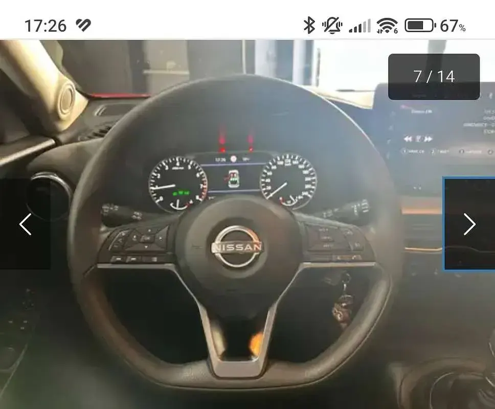 Usata Nissan Juke Acenta 114 CV (83 kW) 2025 Rosso SUV