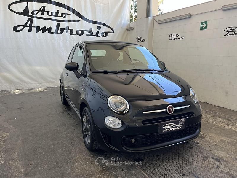 Usata Fiat 500 Sport 69 CV (50 kW) 2021 Nero Cabrio
