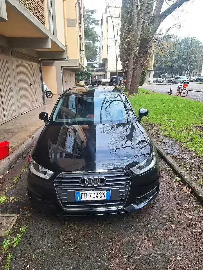 Usata Audi A1 82 CV (60 kW) 2016 Nero Utilitaria