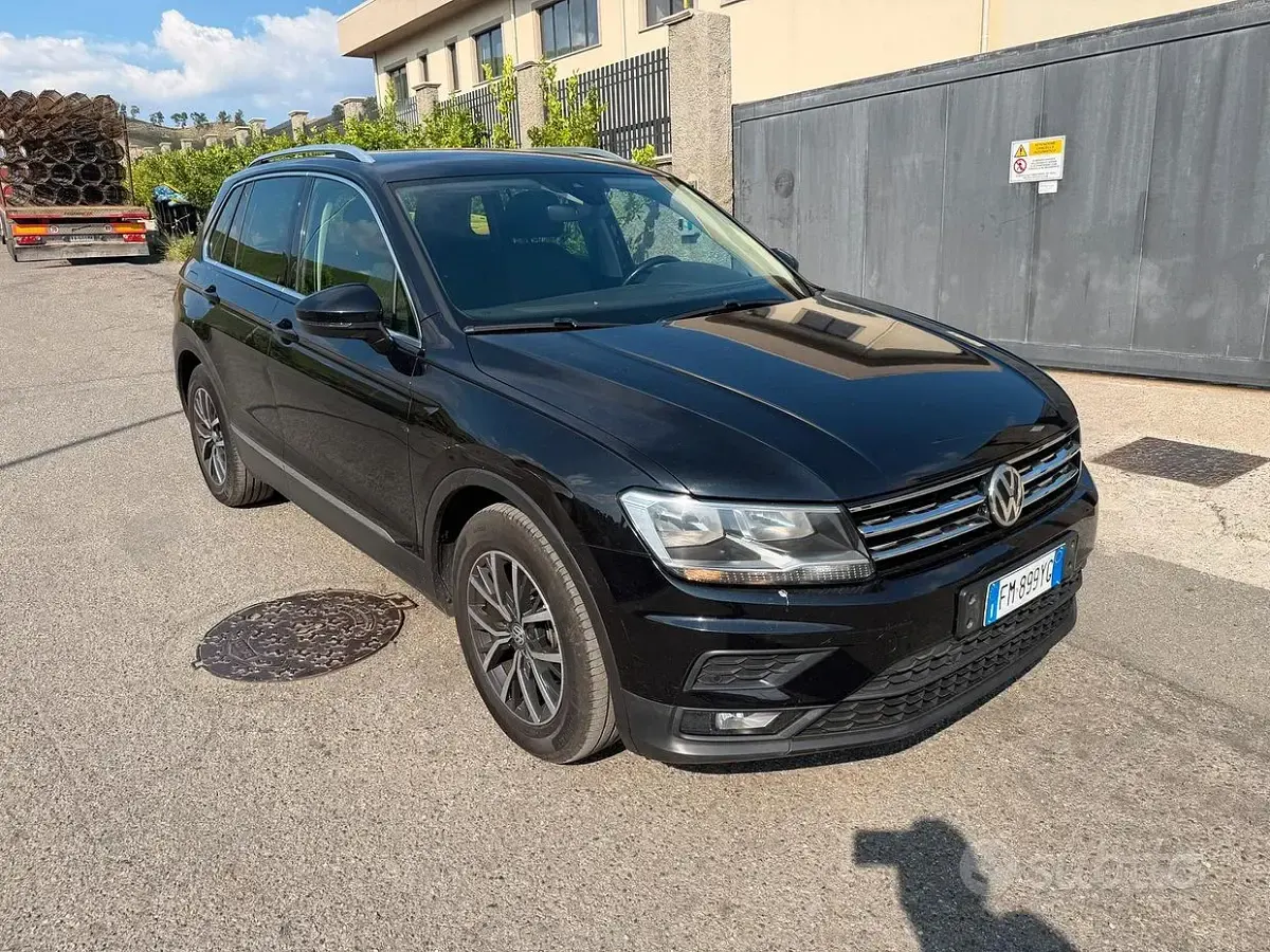 Usata VW Tiguan 116 CV (85 kW) 2018 Nero SUV