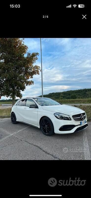 Bianco Usata 2016 Mercedes A200 Premium Tre volumi | 13.900 € (Buon prezzo) - Immagine 1/4