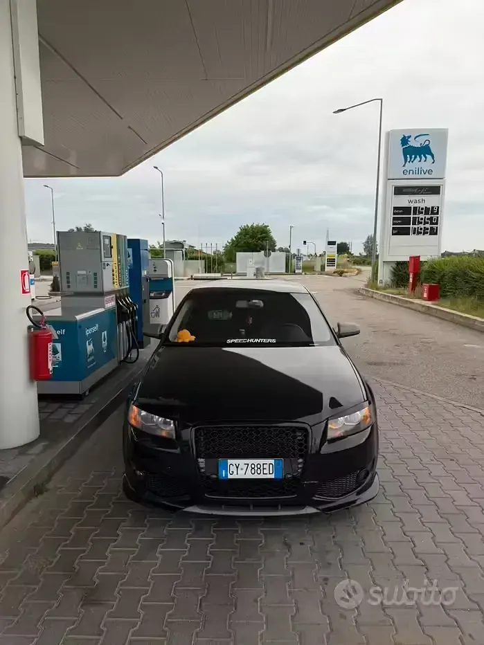 Usata Audi A3 Sport 200 CV (147 kW) 2005 Nero Berlina