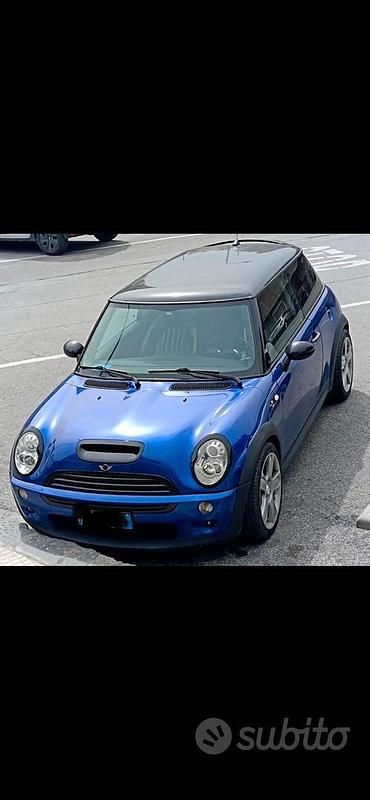 Usata Mini Cooper S 170 CV (125 kW) 2005 Blu Utilitaria
