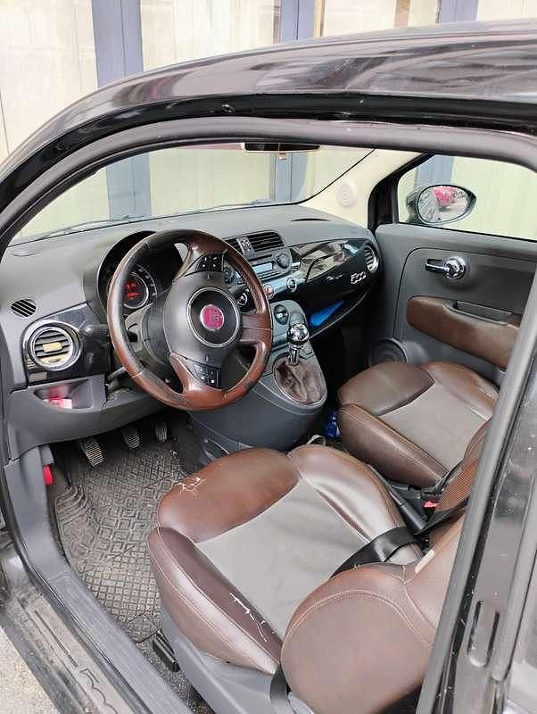 Usata Fiat 500 Sport 101 CV (74 kW) 2007 Nero Utilitaria
