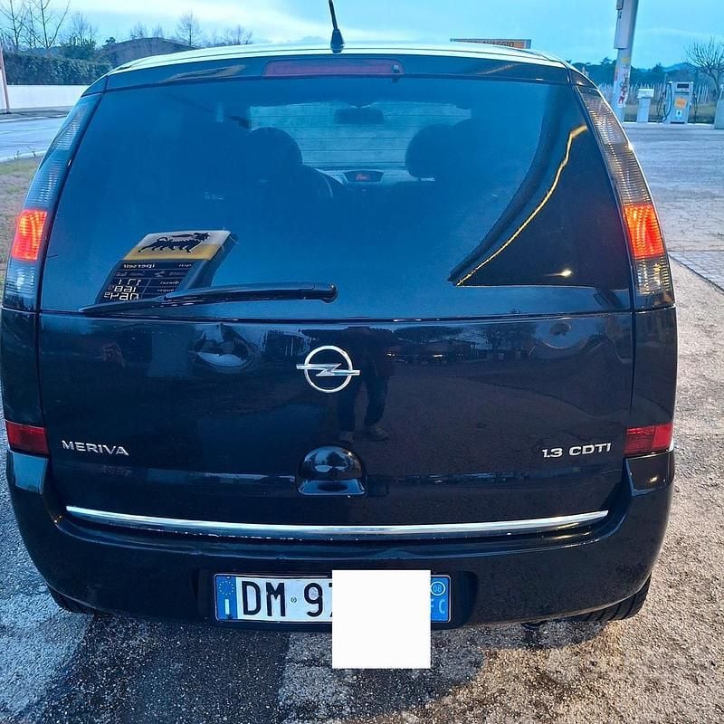 Usata Opel Meriva 2008 Nero Monovolume