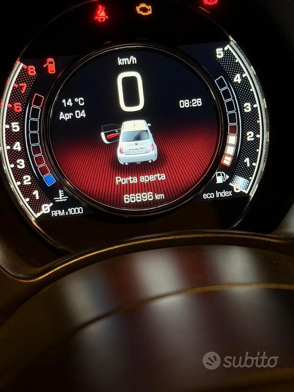 Usata Abarth 595 Competizione 2016 Grigio Berlina