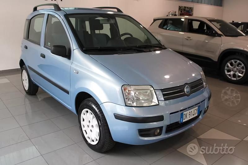 Usata Fiat Panda Dynamic 60 CV (44 kW) 2007 Blu Utilitaria
