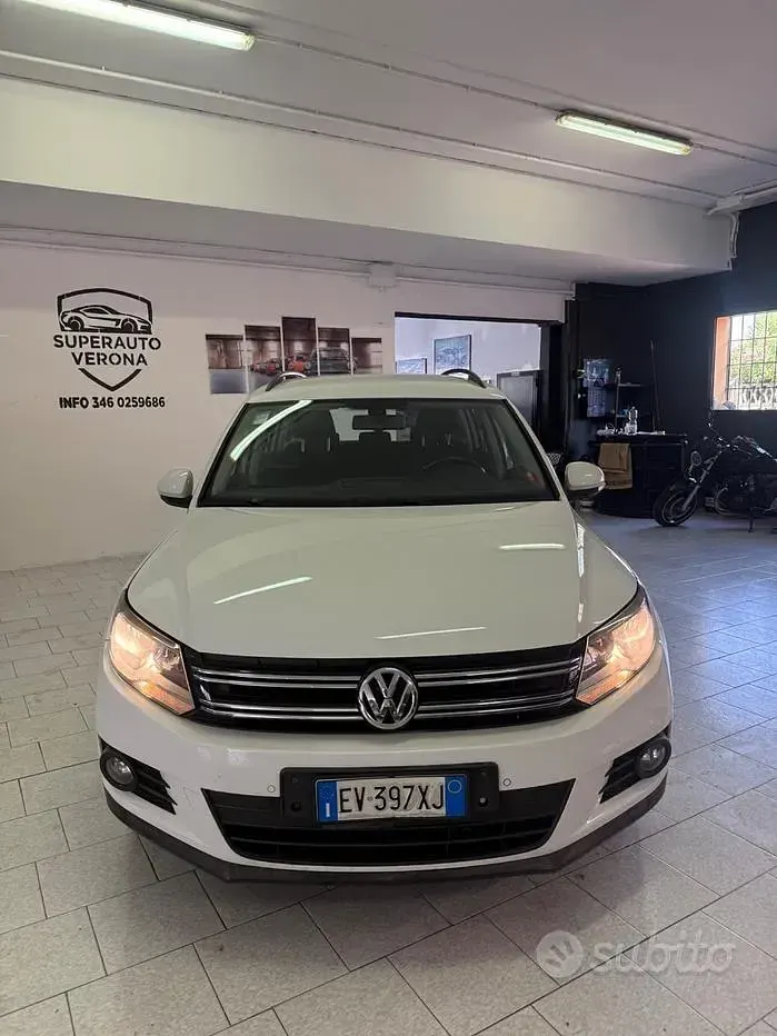 Usata VW Tiguan Trendline 122 CV (89 kW) 2014 Bianco SUV