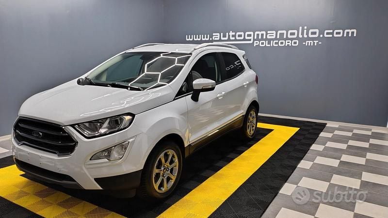 Usata Ford Ecosport Titanium 99 CV (72 kW) 2019 Bianco SUV