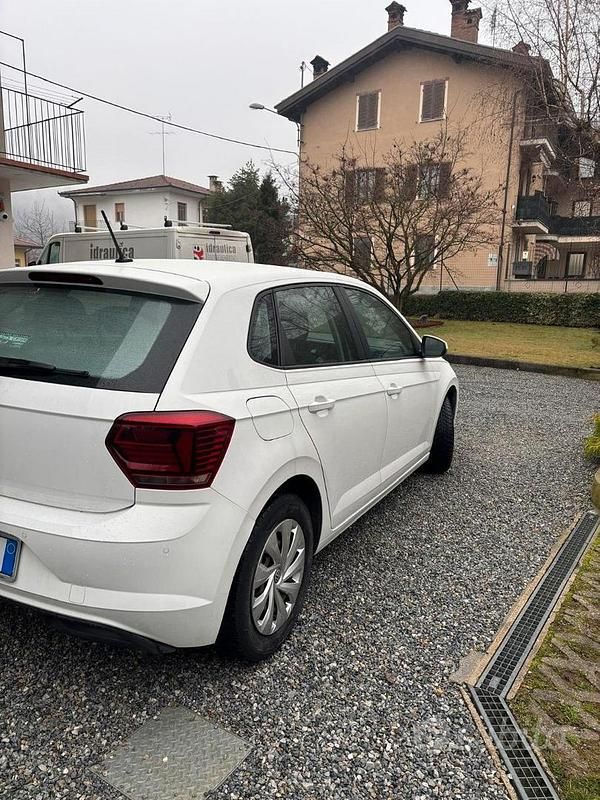 Usata VW Polo 80 CV (58 kW) 2018 Bianco Utilitaria