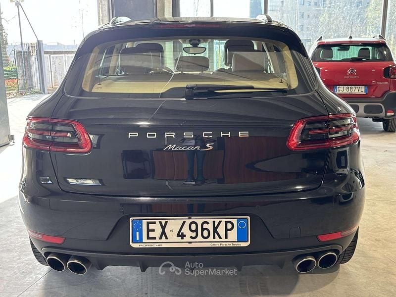 Usata Porsche Macan S 340 CV (250 kW) 2015 Nero SUV
