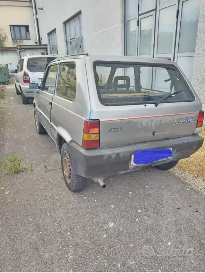 Usata Fiat Panda S 34 CV (25 kW) 1990 Grigio Utilitaria