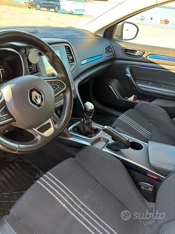 Usata Renault Mégane GT Line GT-Line 110 CV (80 kW) 2016 Bianco Berlina