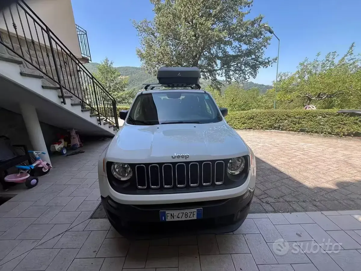 Usata Jeep Renegade 120 CV (88 kW) 2018 Bianco SUV
