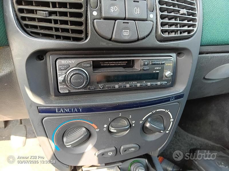 Usata Lancia Ypsilon 1997 Verde Utilitaria