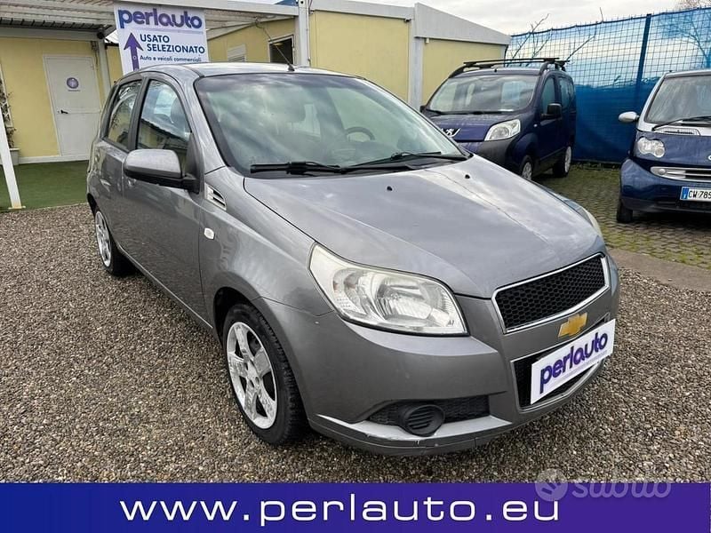 Usata Chevrolet Aveo LT 84 CV (61 kW) 2010 Grigio Berlina